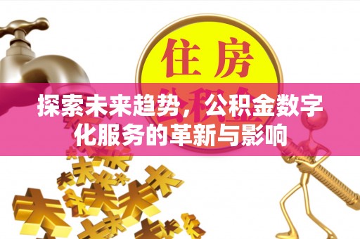 麻栗坡探索未来趋势，公积金数字化服务的革新与影响